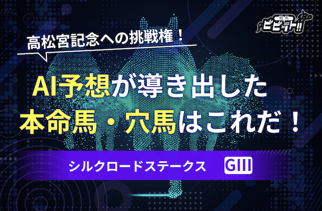 シルクロードステークスのAI予想　サムネイル