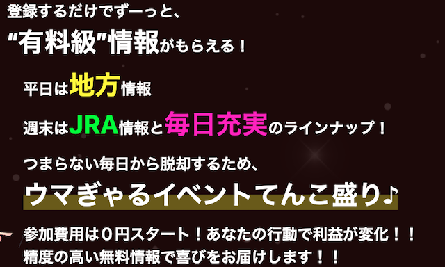 うまギャルの特徴2 [地方・中央の両方を対象とした予想を公開]