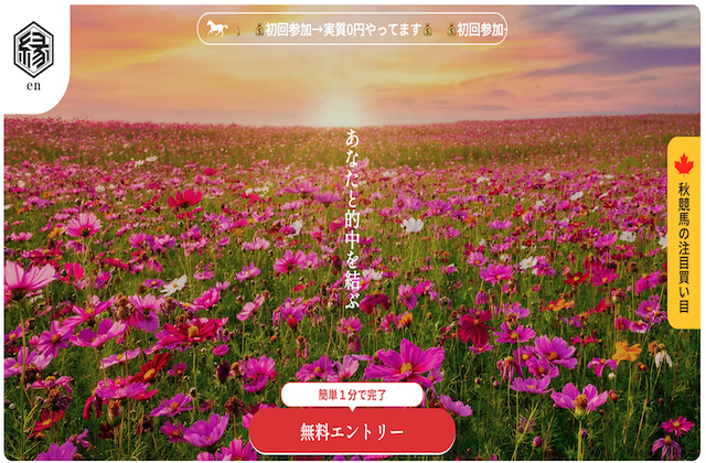 縁という競馬予想サイトのサムネイル
