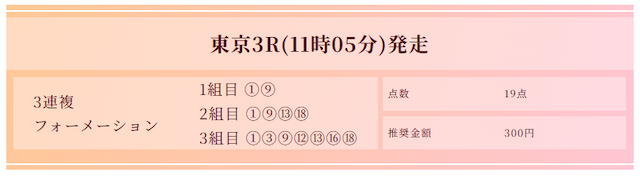競馬クイーンの無料予想 10月4日の買い目