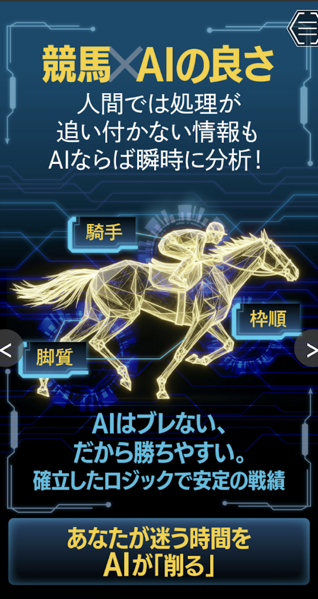 トリプルSの特徴②膨大なデータを一瞬で精査！