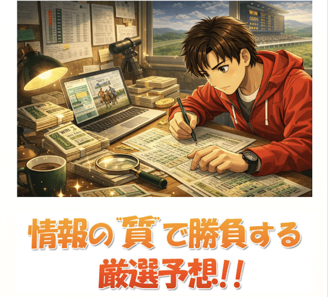 うま遊勝の特徴①情報の質で勝負