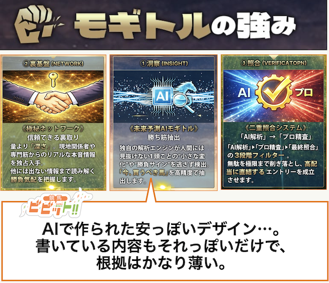 モギトルの予想の根拠